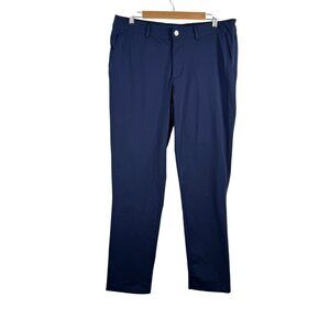 TWILLORY Performance Pants Tailored For The Hustle Trim Fit navy sz 34x32